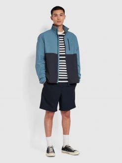 Farah T-Shirts Rourke Slim Fit Organic Cotton T-Shirt In True Navy