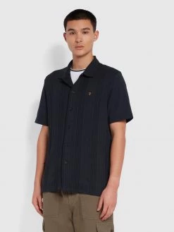 Farah Townshend Regular Fit Polo Shirt In True Navy
