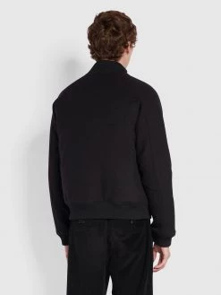 Farah Jackets And Coats Verlaine Bomber Jacket In Black