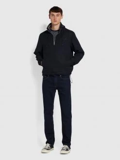 Farah Heaton Overhead Jacket In True Navy Jackets And Coats
