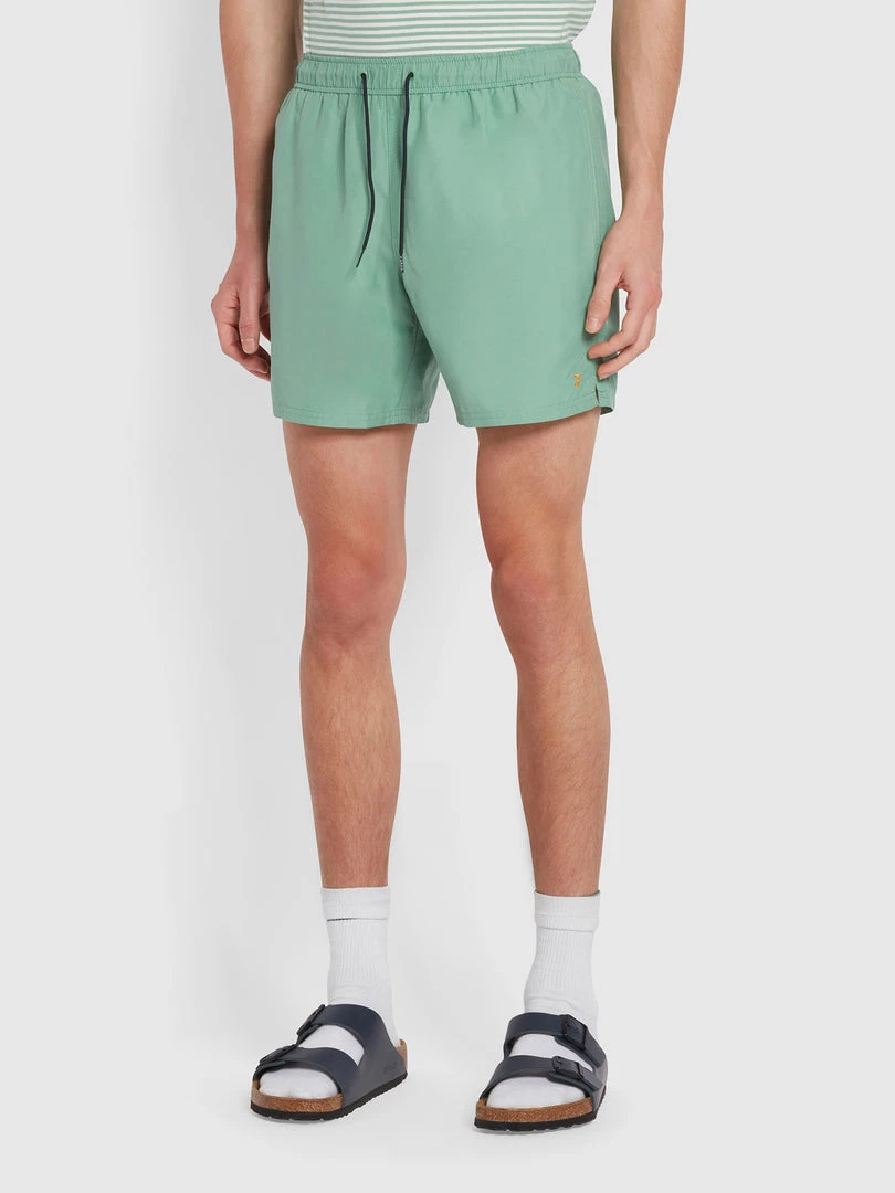Farah CLOTHING Colbert Swim Shorts In Jade Green 3 Farah CLOTHING Colbert Swim Shorts In Jade Green