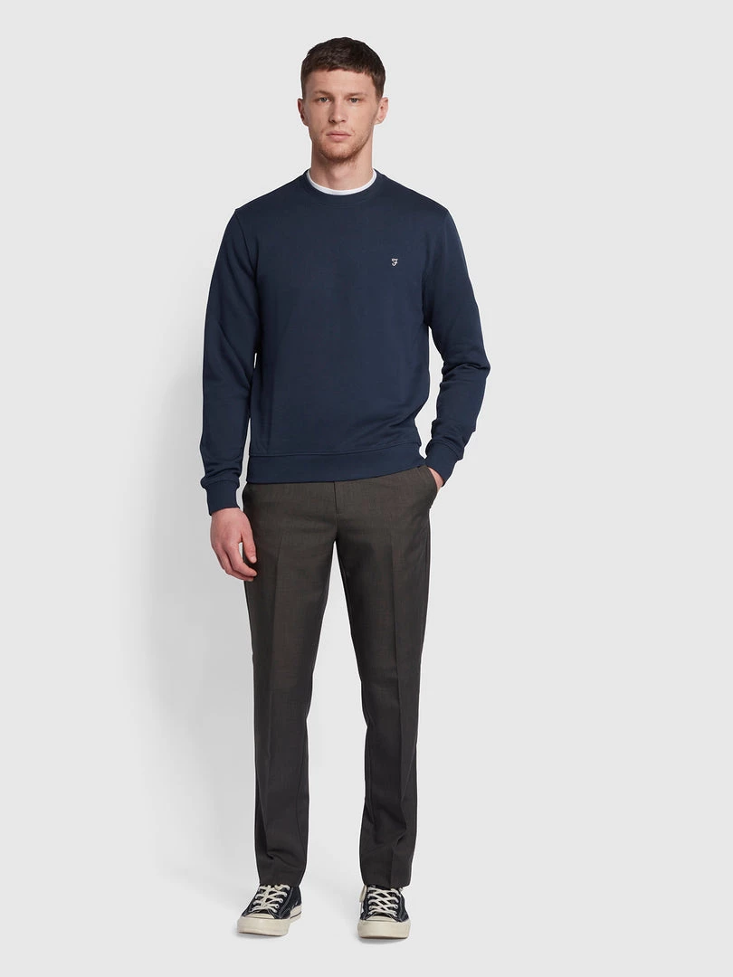 Farah Farah Mainline Roachman Flexi Waist Trousers In Charcoal 4 Farah Farah Mainline Roachman Flexi Waist Trousers In Charcoal