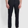 Farah Farah Mainline Roachman Flexi Waist Trousers In Navy 2 Farah Farah Mainline Roachman Flexi Waist Trousers In Navy