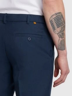 Farah Farah Mainline Roachman Flexi Waist Trousers In Midnight