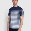 Farah Altamont T-Shirt In Midnight Blue 2 Farah Altamont T-Shirt In Midnight Blue