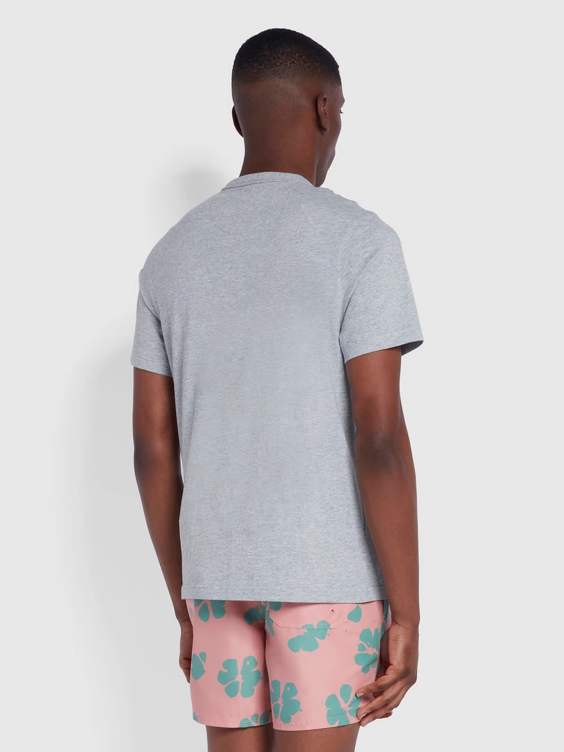 Farah Preston Regular Fit Organic Cotton T-Shirt In Grey Marl T-Shirts 6 Farah Preston Regular Fit Organic Cotton T-Shirt In Grey Marl T-Shirts