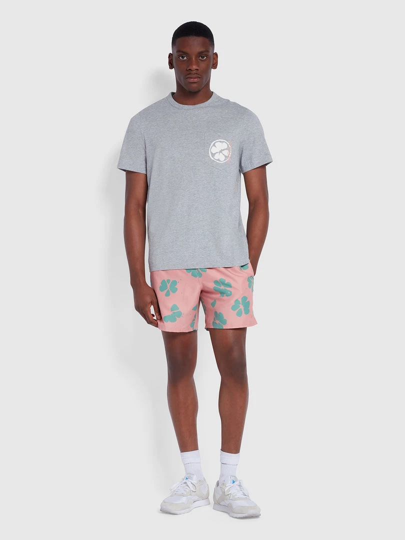 Farah Preston Regular Fit Organic Cotton T-Shirt In Grey Marl T-Shirts 4 Farah Preston Regular Fit Organic Cotton T-Shirt In Grey Marl T-Shirts