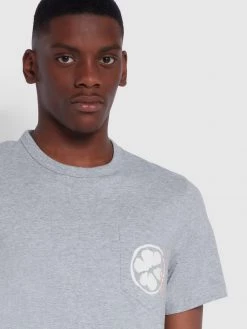 Farah Preston Regular Fit Organic Cotton T-Shirt In Grey Marl T-Shirts 8 Farah Preston Regular Fit Organic Cotton T-Shirt In Grey Marl T-Shirts