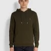 Farah Zain Organic Cotton Hoodie In Evergreen