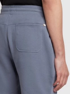 Farah Durrington Organic Cotton Jersey Shorts In Battleship Blue