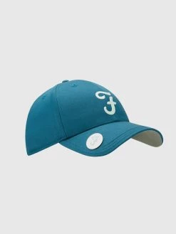 Reno Golf Cap With Ball Marker In Farah Teal