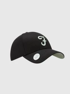 Farah Reno Golf Cap With Ball Marker In Black