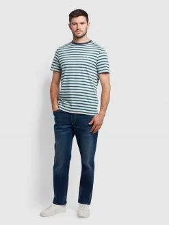 Farah Henshaw T-Shirt In Off White Farah Mainline