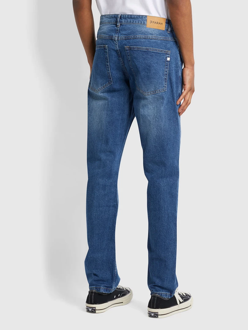Farah Elm Regular Fit Stretch Jeans In Worn Indigo CLOTHING 6 Farah Elm Regular Fit Stretch Jeans In Worn Indigo CLOTHING