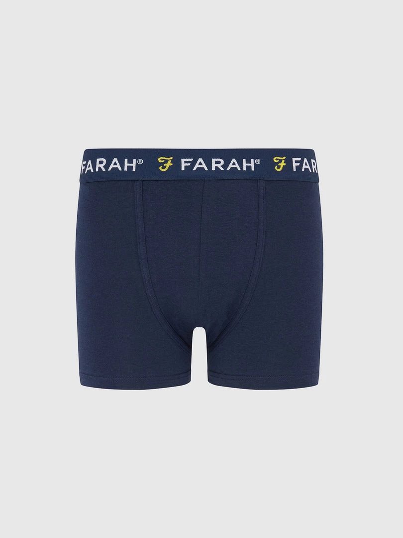Farah Arkona 3 Pack Boxers In Assorted Colours Jeans 6 Farah Arkona 3 Pack Boxers In Assorted Colours Jeans