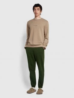 Farah Durrington Organic Cotton Jogger In Evergreen 8 Farah Durrington Organic Cotton Jogger In Evergreen