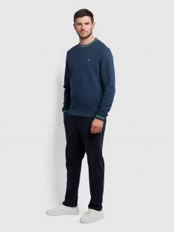 Farah Farah Mainline Leroy Sweatshirt In Yale