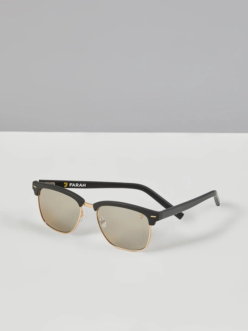 Farah Club Tortoiseshell Sunglasses In Camel 3 Farah Club Tortoiseshell Sunglasses In Camel