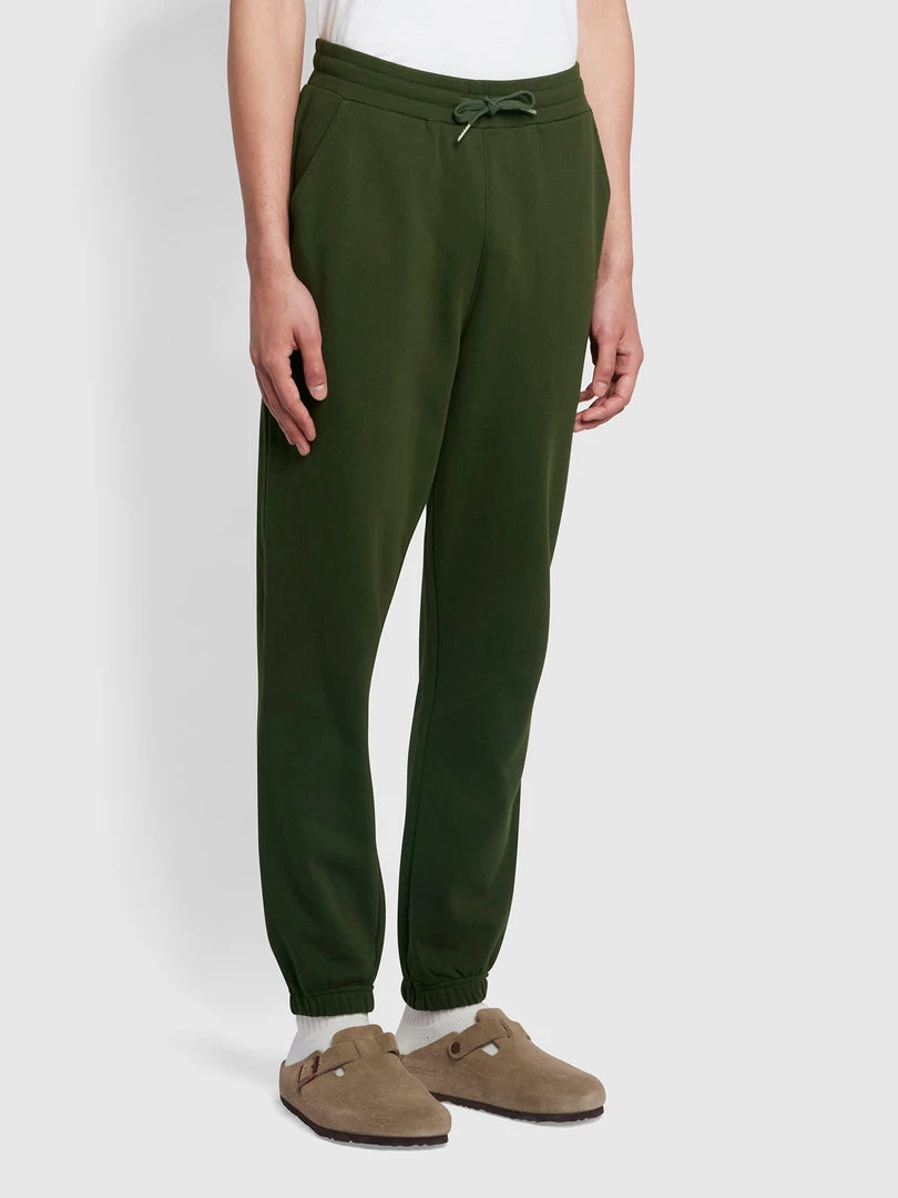 Farah Durrington Organic Cotton Jogger In Evergreen 3 Farah Durrington Organic Cotton Jogger In Evergreen