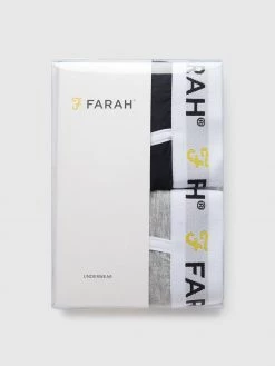 Farah Elkton 2 Pack Boxers In Assorted Colours Jeans