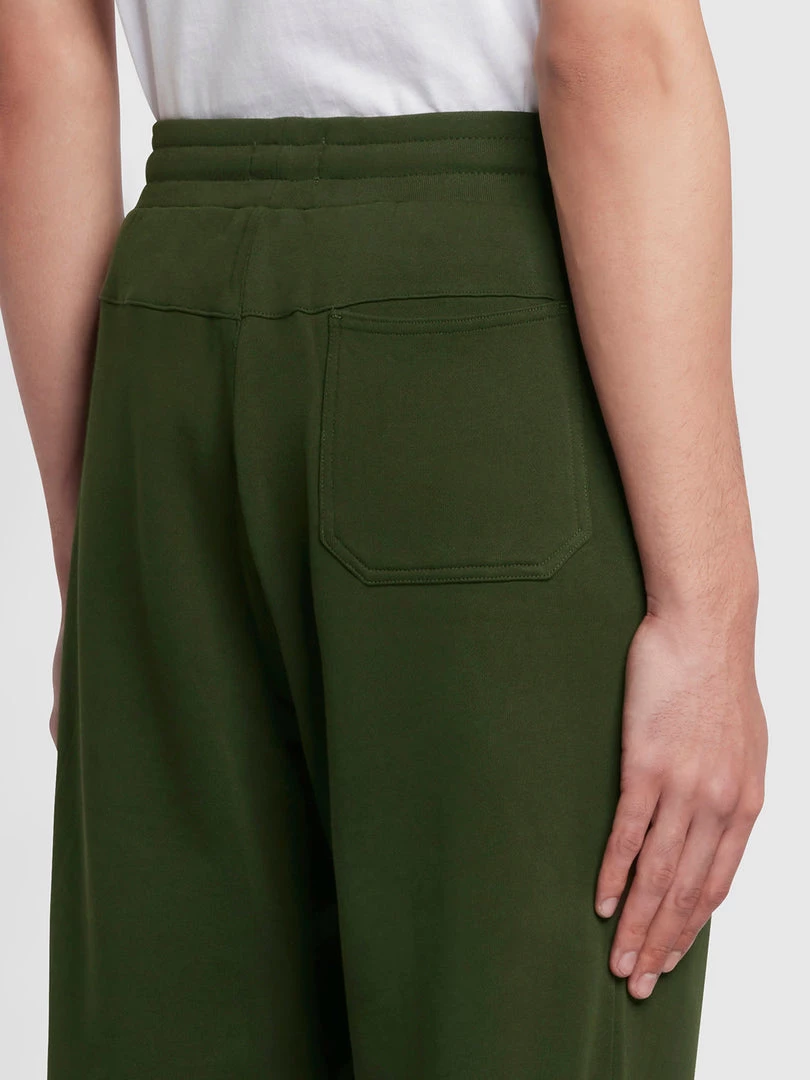 Farah Durrington Organic Cotton Jogger In Evergreen 6 Farah Durrington Organic Cotton Jogger In Evergreen