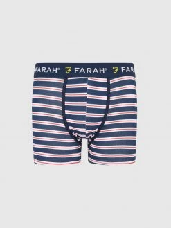 Farah Arkona 3 Pack Boxers In Assorted Colours Jeans 9 Farah Arkona 3 Pack Boxers In Assorted Colours Jeans