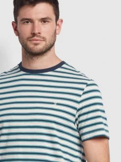 Farah Henshaw T-Shirt In Off White Farah Mainline